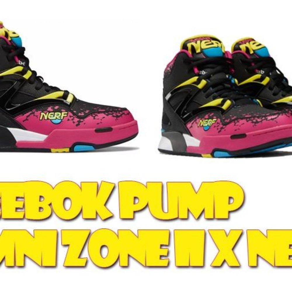 REEBOK PUMP   OMNI ZONE II X NERF - 8,5 US